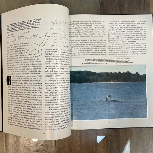 New "Mysteries of the Unknown: Mysterious Creatures" Hardcover Book - Picture 11 of 16